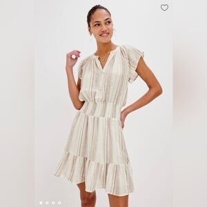 Rails Reims Striped Augustine Midi Dress